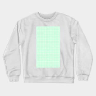 Green square Crewneck Sweatshirt